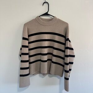 H&M Striped Sweater Small